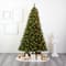 8ft. Pre-Lit Aberdeen Spruce Artificial Christmas Tree, Clear LED Lights